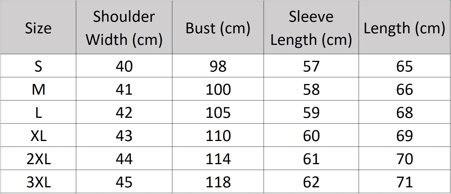 Men’s size chart for a slim-fitting cashmere sweater, featuring plain stockinette stitch with mock neck, dropped shoulders, and ribbed edges — From Borcelleclothes.