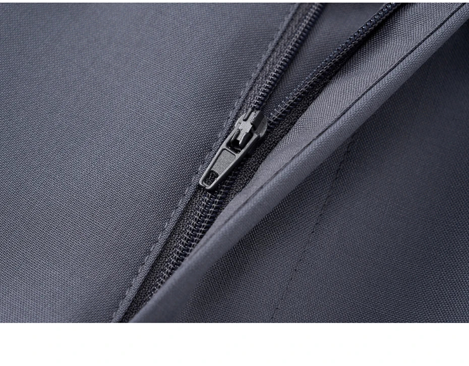 Comet suit trousers with unzipped fly showing functional tailoring. From Borcelleclothes.