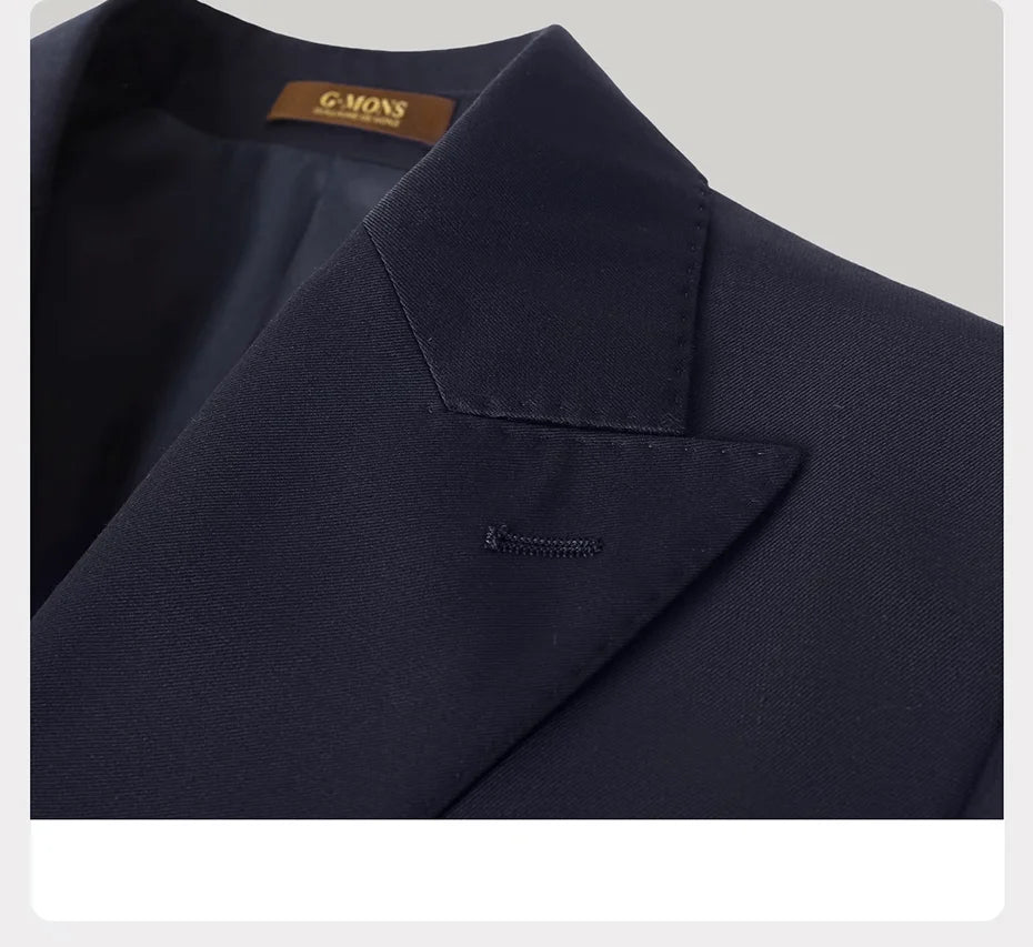 Close-up of left lapel with handmade buttonhole — a quiet signal of refined tailoring. From Borcelleclothes.