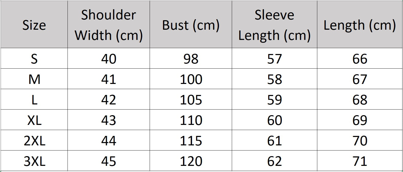 Men's size chart for a hybrid neck cashmere sweater, featuring a V-neck shawl collar in 2×2 rib, cable and geometric front panel, and slim-fitting silhouette in stockinette stitch — From Borcelleclothes.