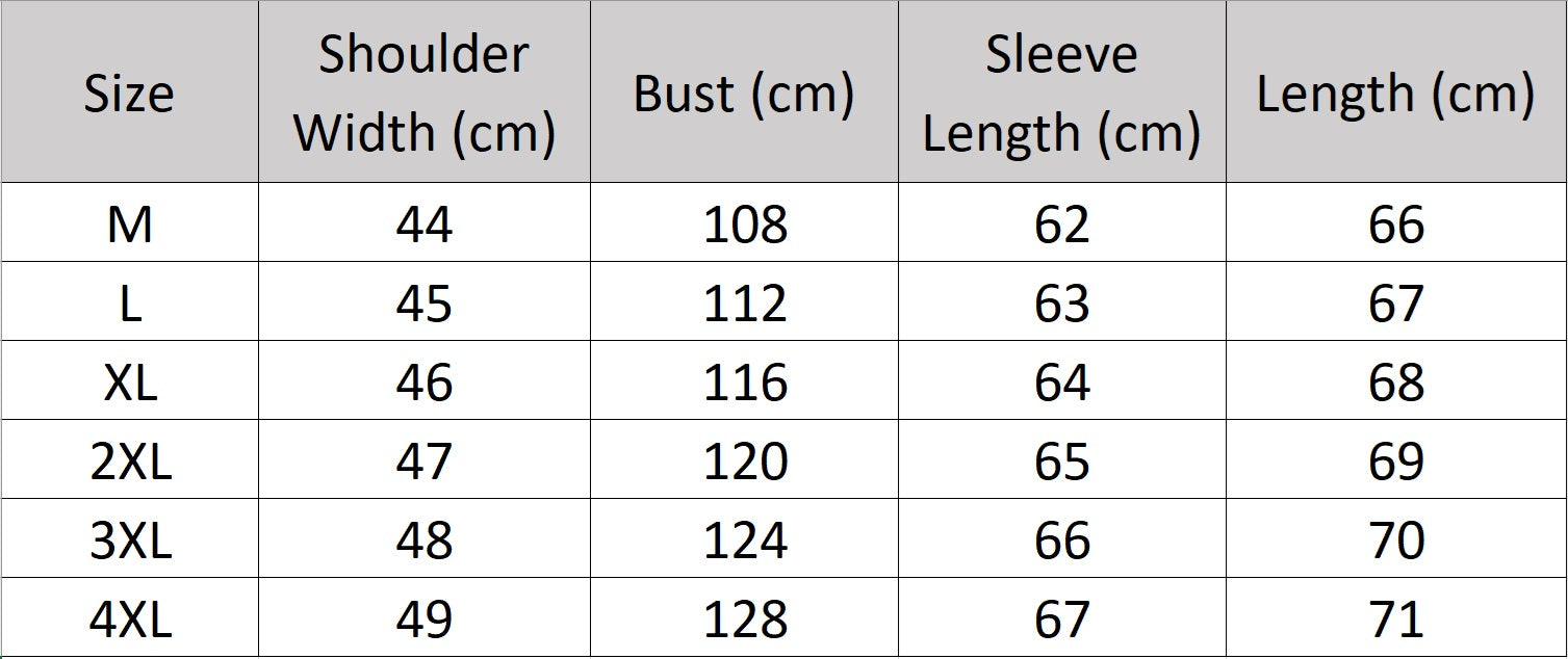 Men's size chart for a Nutmeg Suede Bomber — sheepskin suede, smooth-leather stand collar, curved flap pockets, rib cuffs and hem; tactile quiet luxury. From Borcelleclothes.