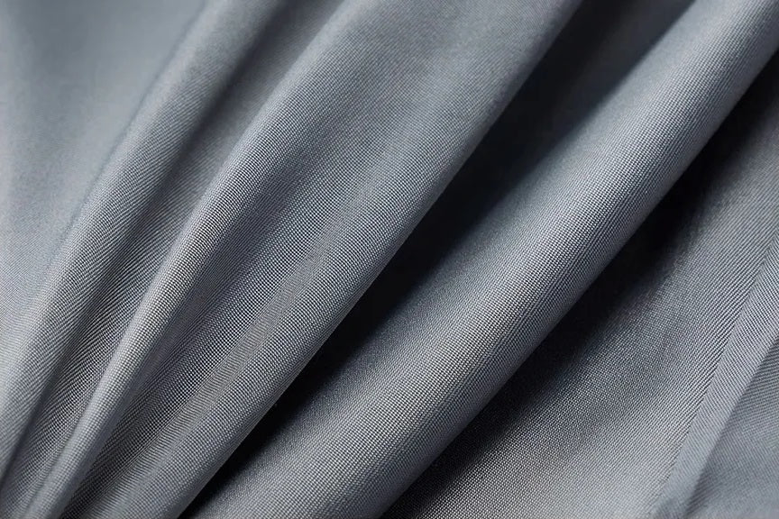 Blazer lining softly folded to display smooth texture. From Borcelleclothes.