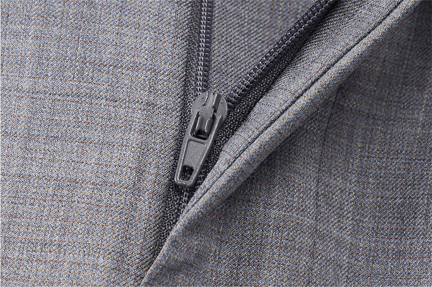 Pants with zipper fly unzipped to reveal construction and detail. From Borcelleclothes.