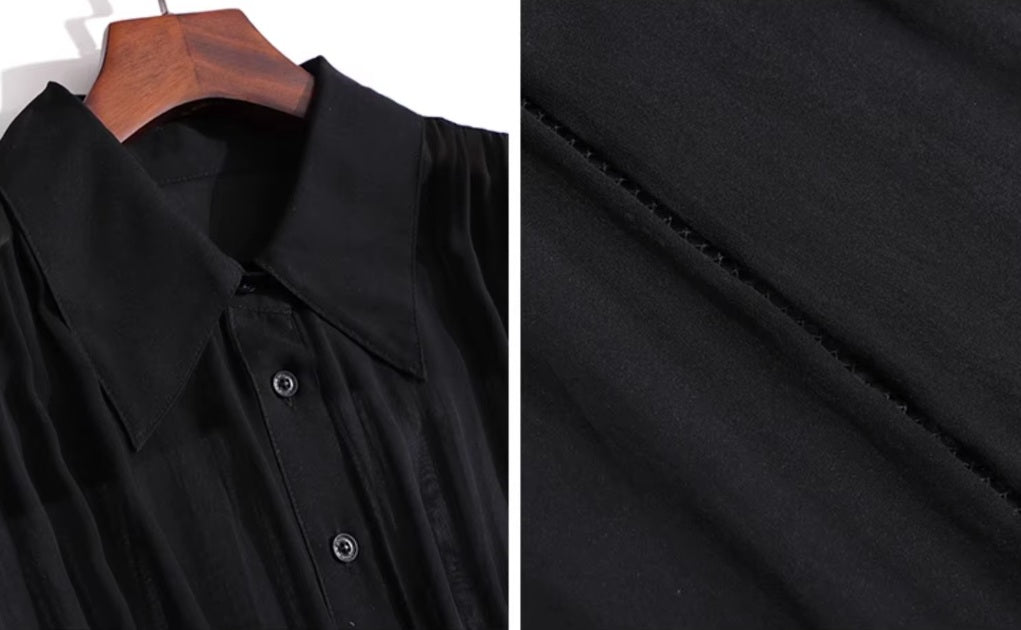 Close-up collage of dress bodice and seaming, faggoting, and ladder trim. From Borcelleclothes.