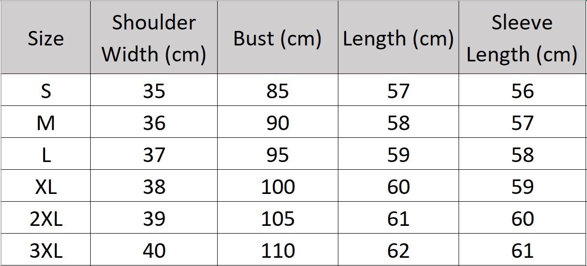 Women's size chart for an Alashan Cashmere Turtleneck Sweater, crafted from the finest cashmere fibers from Inner Mongolia. Featuring a slim fit, stockinet stitches, and ribbed turtleneck, cuffs, and hems for a sleek and sophisticated design, Borcelleclothes.