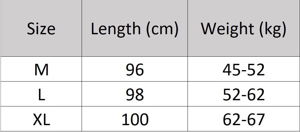 Women's size chart for a Cashmere Pleated Trousers, with four front pleats and a structured waistband — From Borcelleclothes.