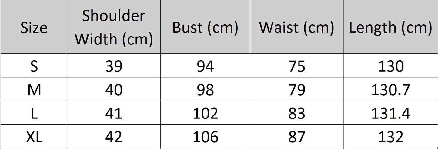 Women's size chart for a Georgette-Jacquard Silk Dress in Deep Carmine, featuring front and back petal-like tucked panels, layered overlays, and lace-trimmed edges. From Borcelleclothes.