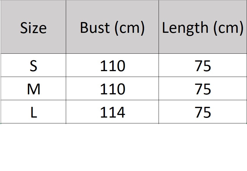 Women's size chart for a Leather Wrap Vest. A sculpted sheepskin vest with a bold contrast orange belt, redefining modern tailoring with a drop-shoulder silhouette, hidden waist zippers, and a fluid wrap design. A study in contrast and transformation. Borcelleclothes.