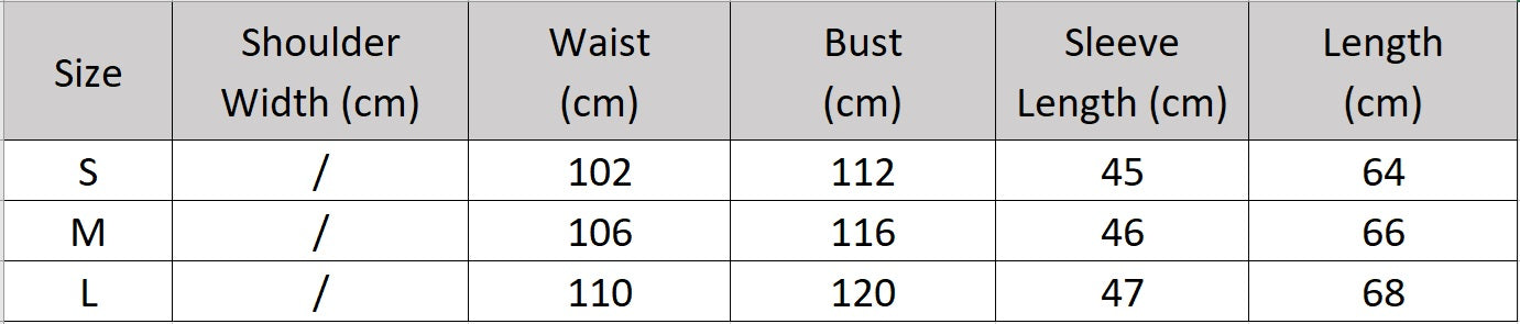 Women's size chart for a linen lace hoodie featuring a translucent knit, braided stitches, a zipper front, and a relaxed hood. From Borcelleclothes.