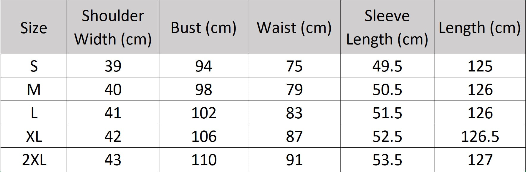 Women's size chart for an ankle-length dress in Black Pearl pinstriped Mulberry silk jacquard, featuring sculptural tuck details on lapels and cuffs, with a regal, structured silhouette. From Borcelleclothes.