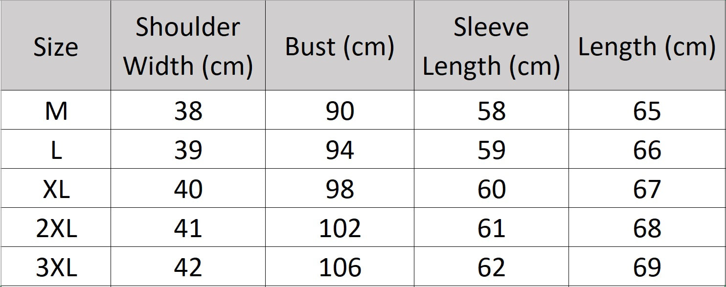 Women’s size chart for a single-breasted sheepskin leather blazer — a softly structured silhouette with peaked lapels, a single ornate button, and quiet gold-toned accents, crafted for movement and presence without insistence. From Borcelleclothes.