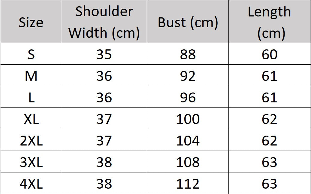 Women's size chart for Slim Fit Mercerized Cotton V-Neck T-Shirt – Expertly crafted from 100% mercerized cotton, featuring a luxuriously soft and smooth finish. This slim fit T-shirt with a modern V-neck design and sleek, solid pattern is perfect for versatile wear, offering both comfort and a timeless silhouette for any occasion. From Borcelleclothes.