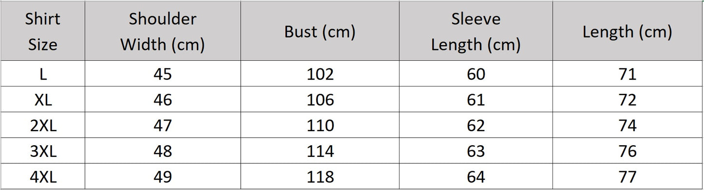 Men's size chart for a regular-fit luxury shirt, featuring a vertical stripe pattern over a textured herringbone weave, made from a Mulberry silk-spandex blend. — From Borcelleclothes.
