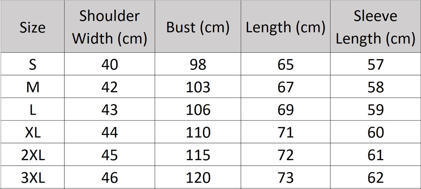 Men's size chart for a Cashmere V-Neck Sweater, crafted from 100% premium cashmere, featuring a wide wrapped hem, unique textured front, and stitched stripes for modern sophistication and timeless elegance. From Borcelleclothes.