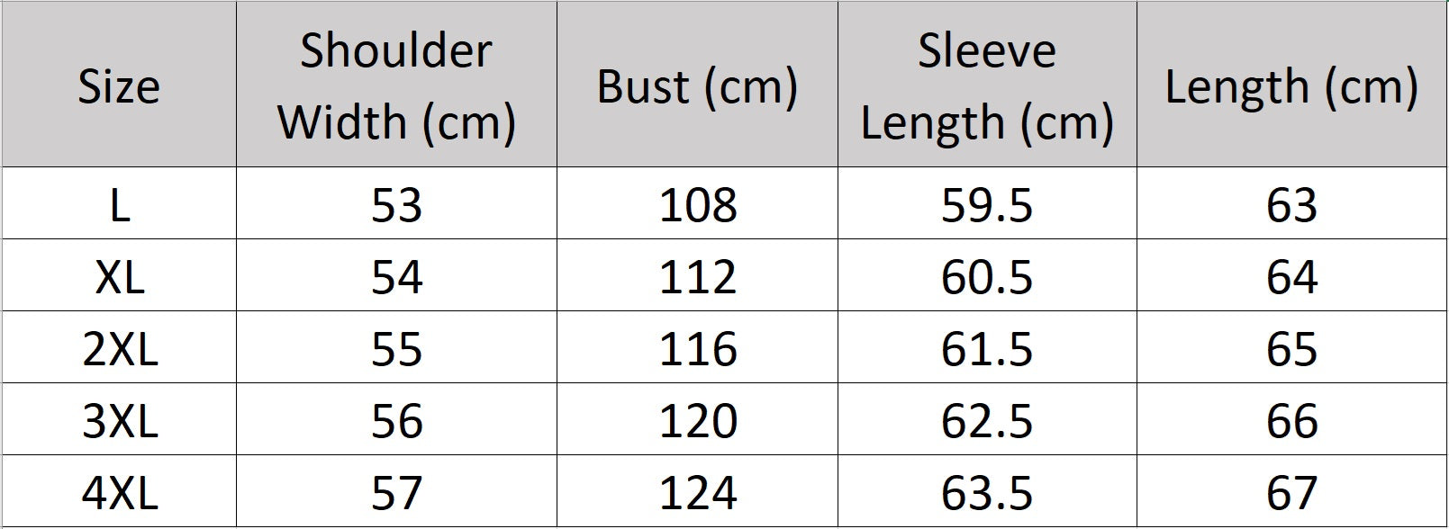 Men’s size chart for a black goatskin leather jacket with Carmine Pink zipper accents and sculptural piping — From Borcelleclothes.