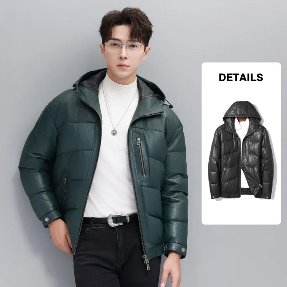 Collage featuring Winter Balsam and Black Magic sheepskin jackets – From Borcelleclothes.