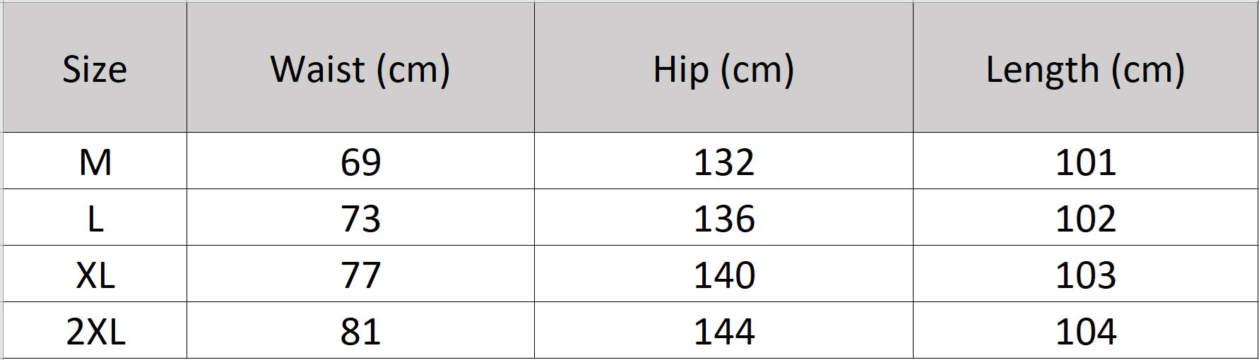 Women's size chart for a 12 Momme mulberry silk georgette maxi skirt in Wild Blush. A fluid silhouette featuring a free-flowing cascade panel integrated into the front seam. — From Borcelleclothes.