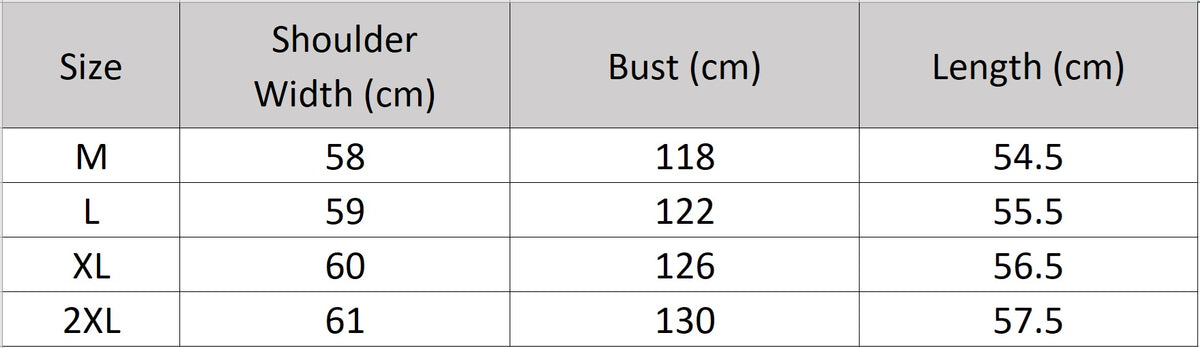 Women's size chart for a Lightweight 100% Mulberry Silk Habotai blouson in Bitter Chocolate, featuring a convertible stand collar, side slash pockets, and an adjustable drawstring hem. — From Borcelleclothes.
