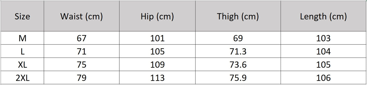 Women's size chart for an Architectural wide-leg trousers tailored from 45 momme Mulberry silk crepe in Couture Noir. Features a continuous curved inset panel with an integrated ruffle. — From Borcelleclothes.