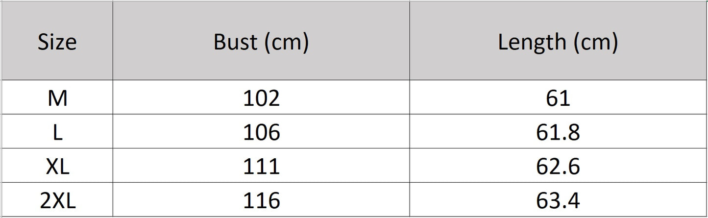 Women's size chart for a Silk blouse in Queen of Spades. Crafted from sand-washed 19 Momme Mulberry Silk with a 3D jacquard crepe texture and defined sash waist. — From Borcelleclothes.