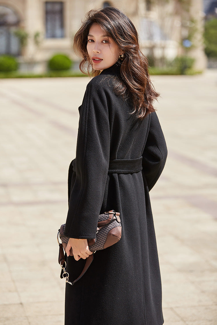 The commanding presence of the Signature Black silhouette from behind. From Borcelleclothes.