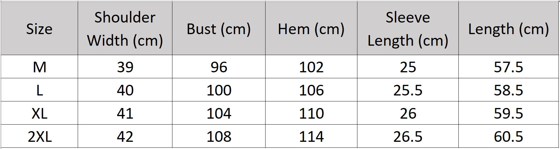 Women's size chart for a Mulberry silk jacquard top (18 momme). Features a 3D puckered texture, porcelain buttons, and a crease-free drape. — From Borcelleclothes.