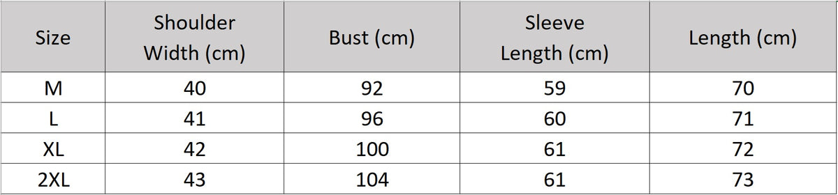 Women's size chart for a Full-grain oil-waxed sheepskin jacket in deep Vintage Amarone. Features a belted safari silhouette, buttery drape, and a dynamic pull-up finish. — From Borcelleclothes.