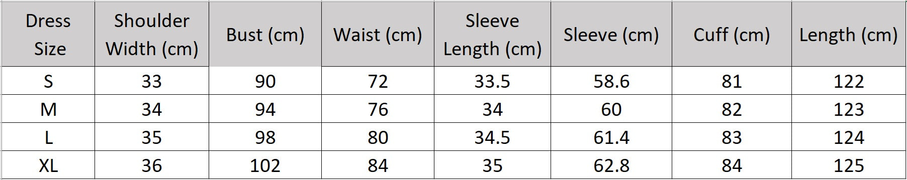 Women's size chart for a Translucent Jade Breeze silk georgette midi dress with a wrap bodice, 1/2 flutter sleeves, and watercolor jade floral patterns on a misty background. — From Borcelleclothes.