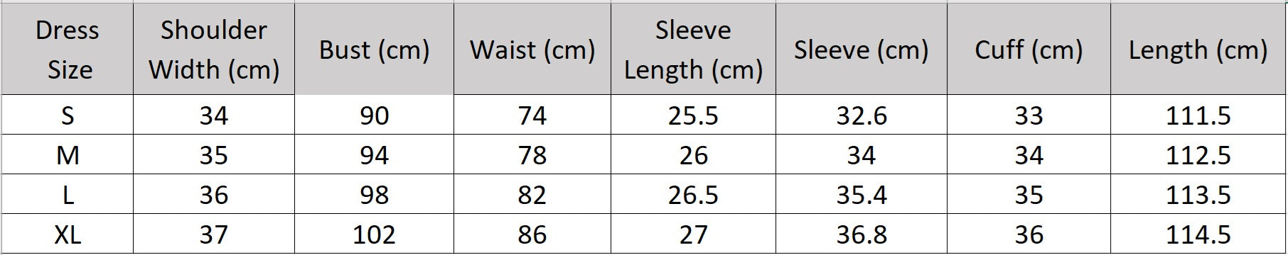 Women's size chart for a midi-length wrap silk dress in Rorschach Inkblot Test color features a wrap V-neckline, 1/3 sleeves with gathered cuffs, and front box pleats on the skirt. — From Borcelleclothes.