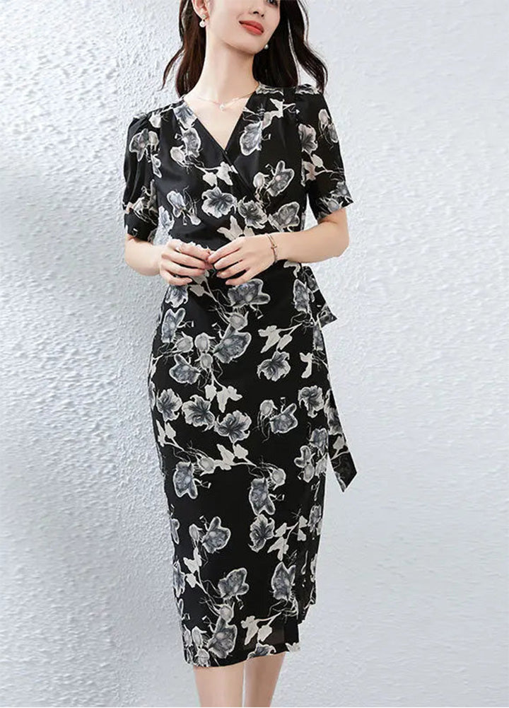 A woman gracefully touching her fingertips, emphasizing the delicate 100% Mulberry Silk texture — From Borcelleclothes.