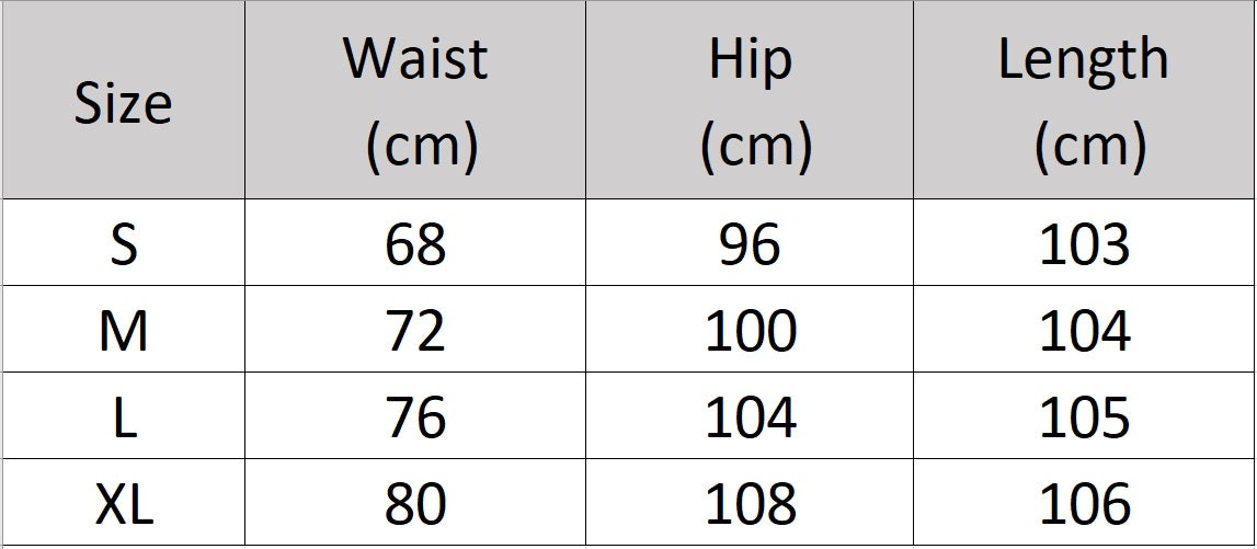 Women’s size chart for  fluid wool-blend trousers, featuring a soft tailored drape, front tucks, and a clean waistband with belt loops. From Borcelleclothes.