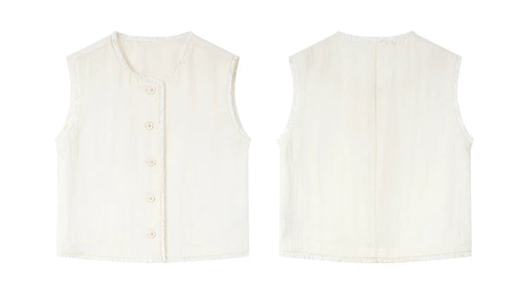 Front and back view of the Spring Wood top. From Borcelleclothes.