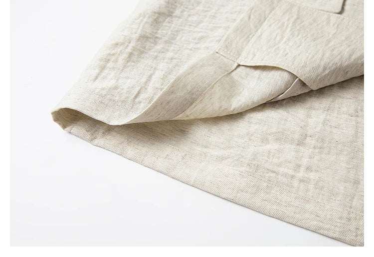 Bottom edge of the blazer, showing the crisp hemline. From Borcelleclothes.
